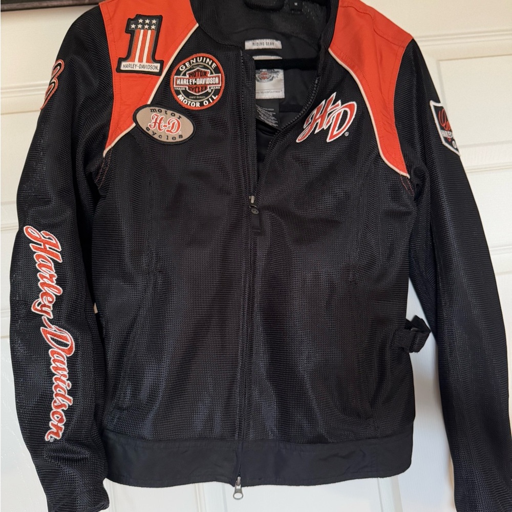 Harley-Davidson Black and Red Performance Jacket